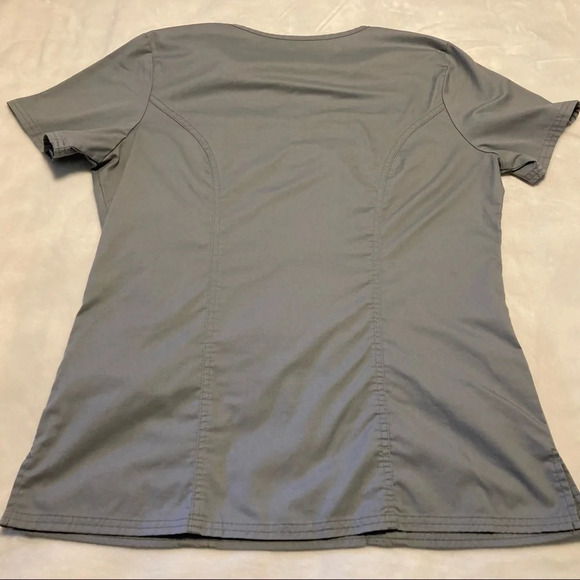 Like New Bundle of 2 Cherokee Core Stretch Mock Wrap Tops M - Picture 16 of 16